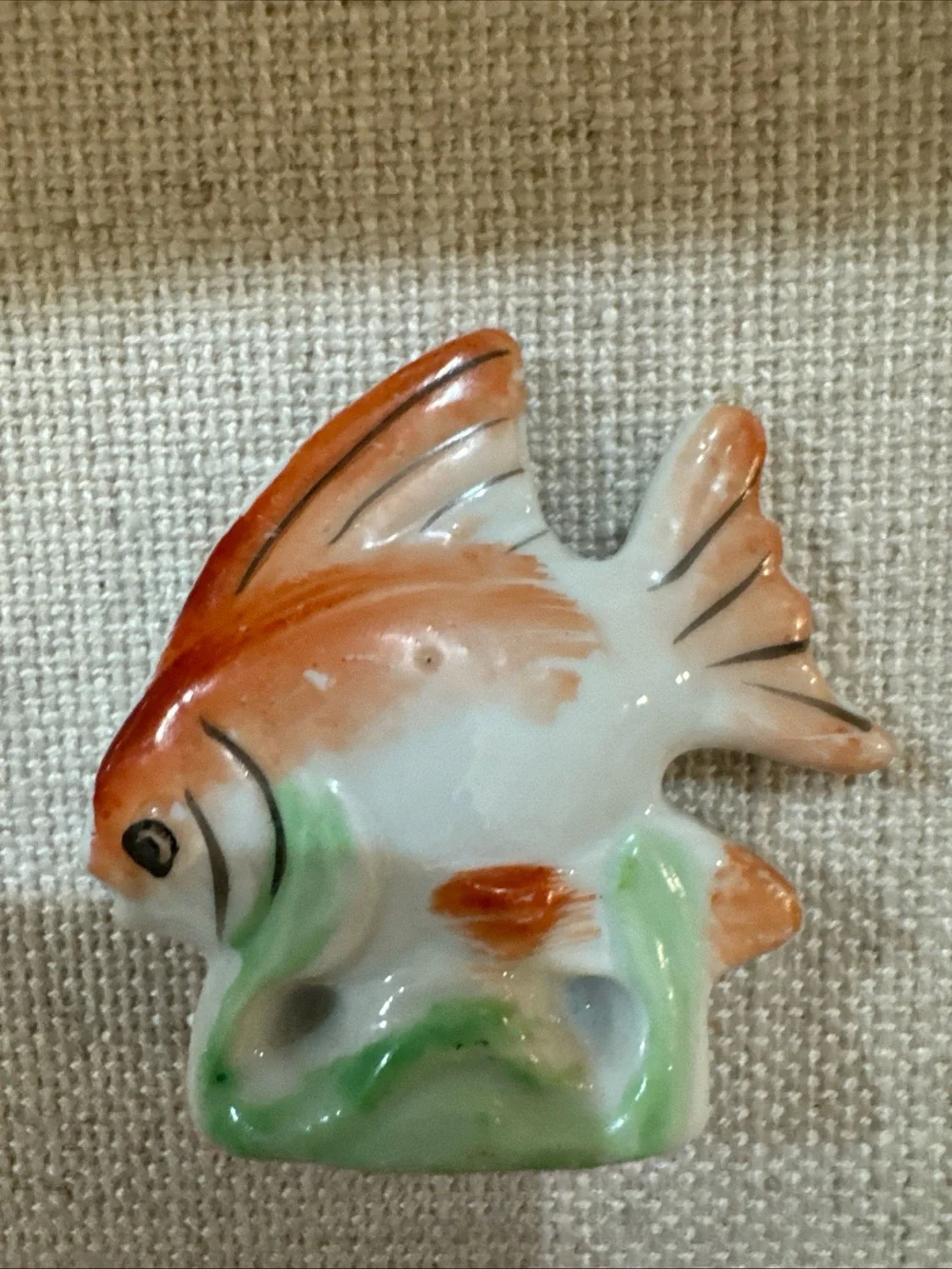 Vintage Porcelain Fish Chopstick Rests - Made in Japan